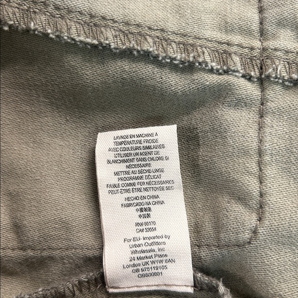 Free People Not Your Brother's Jacket Green Camo size XS - Picture 11 of 11